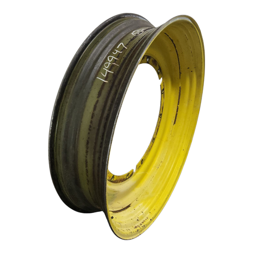 [NTS-149947] 12"W x 50"D, John Deere Yellow 12-Hole Stub Disc , -3.12" Offset