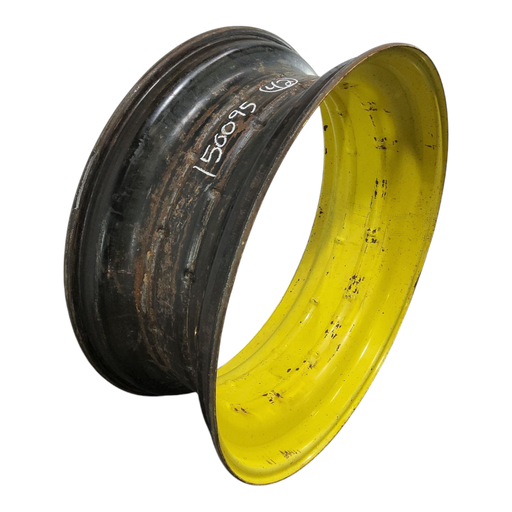 [NTS-150095] 16"W x 42-38"D, John Deere Yellow Double Bevel Step-Up Rim