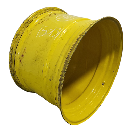 [NTS-150131] 25"W x 38"D, John Deere Yellow 20-Hole Straddle Dual - Inside Main , -17.25" Offset