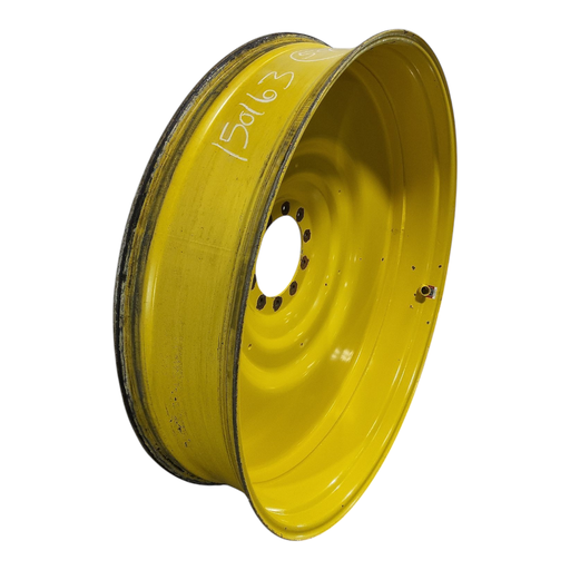 [NTS-150163] 12"W x 54"D, John Deere Yellow 10-Hole Formed Plate