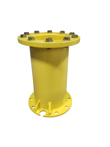 [NTS-150186] 10-Hole 21.5"L Hub Extension/Triple, John Deere Yellow