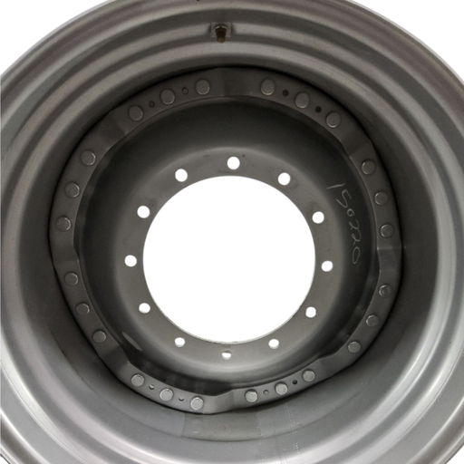 [NTS-150220] 12-Hole Waffle Wheel (Groups of 3 bolts)HD Center for 34" Rim, Case IH Silver Mist
