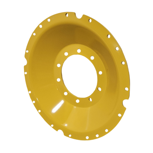 [NTS-150243] 10-Hole Waffle Disc (Groups of 3 Bolts)HD Center for 34" Rim, Versatile Yellow