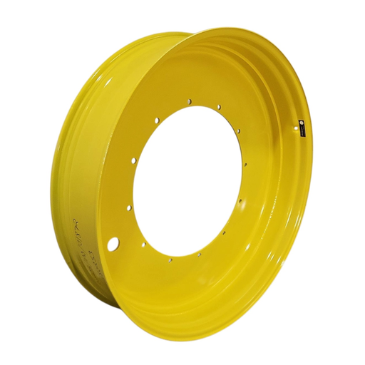 [NTS-150253] 12"W x 54"D, John Deere Yellow 12-Hole Stub Disc , -3.38" Offset