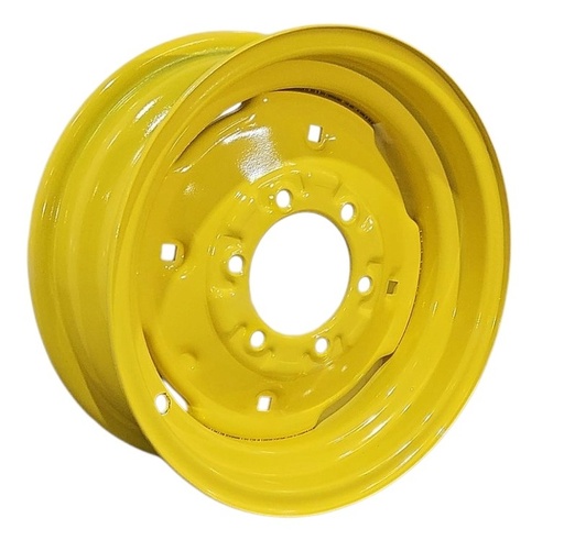 [NTS-150275] 6"W x 16"D, John Deere Yellow 6-Hole Implement , -1.38" Offset