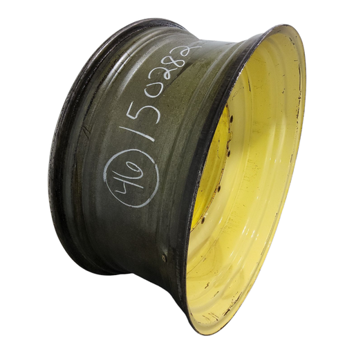 [NTS-150282] 20"W x 46"D, John Deere Yellow 12-Hole Stub Disc , -2.75" Offset