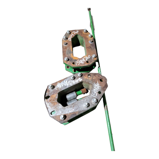[NTS-150426] 6.5"L Combine Frame Extension for D"22/22 spline drive shafts), John Deere Green (S780 (Combine), John Deere Green