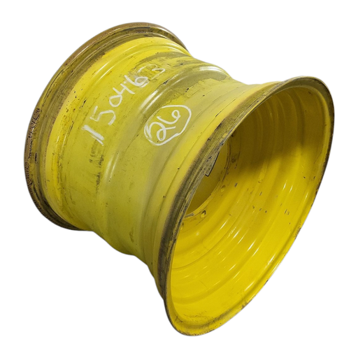 [NTS-150463] 20"W x 26"D, John Deere Yellow 10-Hole Formed Plate