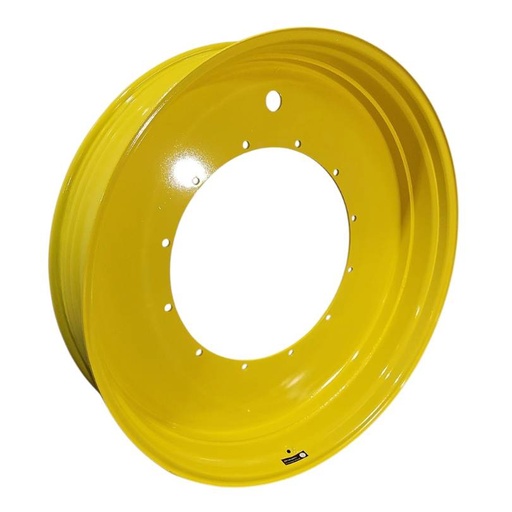 [NTS-150519] 12"W x 54"D, John Deere Yellow 12-Hole Stub Disc