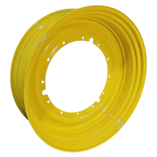 [NTS-150601] 15"W x 50"D, John Deere Yellow 12-Hole Stub Disc , -4.5" Offset