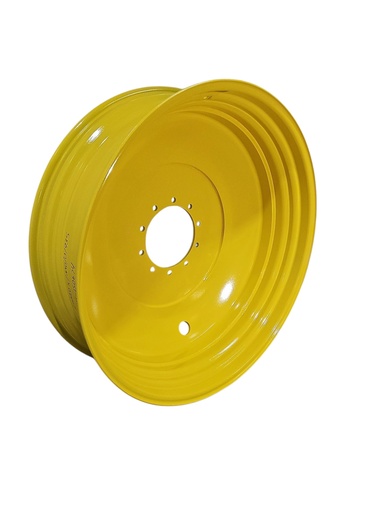 [NTS-150603] 13"W x 46"D, John Deere Yellow 10-Hole Formed Plate