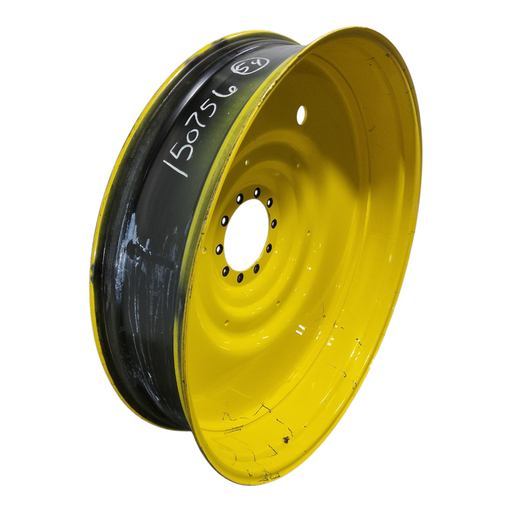 [NTS-150756] 12"W x 54"D, John Deere Yellow 10-Hole Formed Plate 12"W x 54"D, John Deere Yellow 10-Hole Formed Plate JDY 10-hole Formed Plate 54X12