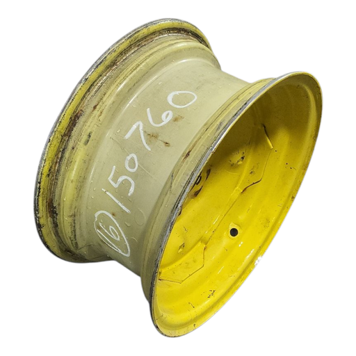 [NTS-150760] 8"W x 16"D, John Deere Yellow 6-Hole Implement , -0.38" Offset