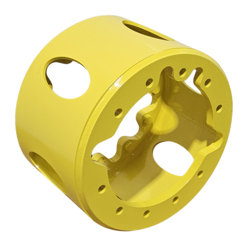 [NTS-150792] 12 to 12-Hole 13.5"L FWD Spacer, John Deere Yellow