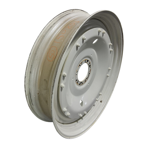 [NTS-150801] 12"W x 50"D, New Holland White 16-Hole Stub Disc (groups of 2 bolts) , 1.88" Offset