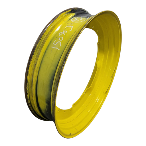 [NTS-150903] 10"W x 42"D, John Deere Yellow 12-Hole Waffle Wheel (Groups of 3 bolts) 10"W x 42"D, John Deere Yellow 12-Hole Waffle Wheel (Groups of 3 bolts)