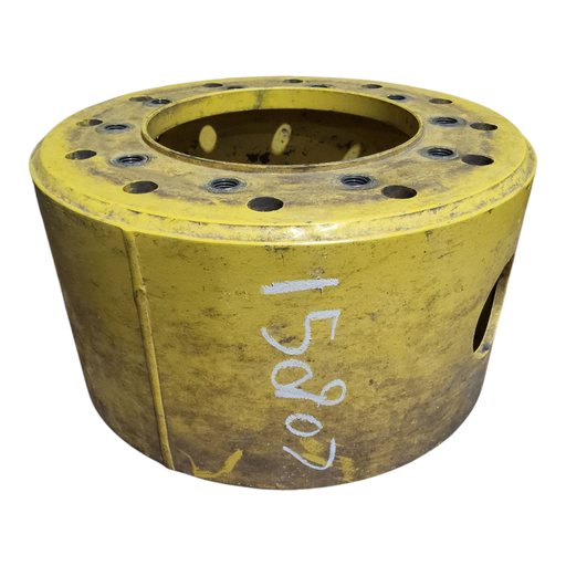 [NTS-150907] 12 to 10-Hole 11"L Sprayer Extension, John Deere Yellow
