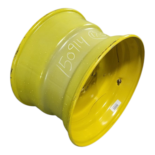[NTS-150914] 12.25"W x 19.5"D, John Deere Yellow 8-Hole Formed Plate , 0.25" Offset