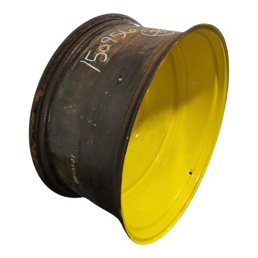 [NTS-150956] 18"W x 38"D, John Deere Yellow 10-Hole Formed Plate