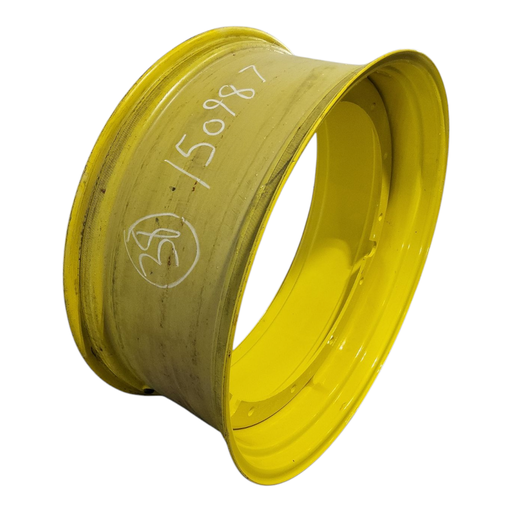 [NTS-150987] 16"W x 38"D, John Deere Yellow 12-Hole Stub Disc , -3.25" Offset