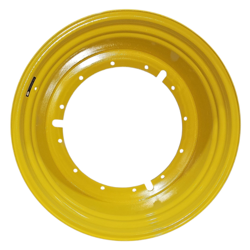[NTS-151022] 23"W x 42"D, John Deere Yellow 12-Hole Stub Disc , -3.25" Offset