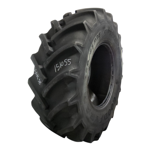 [NTS-151055] 650/85R38 Goodyear Farm DT824 Optitrac R-1W 173A8 80%
