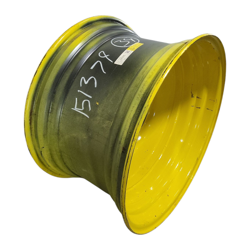 [NTS-151379] 20"W x 34"D, John Deere Yellow 12-Hole Formed Plate , 2.25" Offset