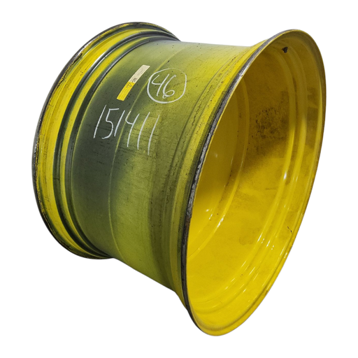 [NTS-151411] 28"W x 46"D, John Deere Yellow 12-Hole Formed Plate Sprayer , -7.5" Offset