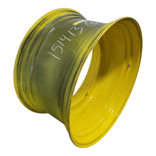 [NTS-151413] 23"W x 42"D, John Deere Yellow 12-Hole Stub Disc 23"W x 42"D, John Deere Yellow 12-Hole Stub Disc