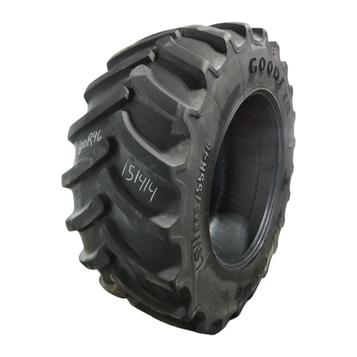 [NTS-151414] LSW800/55R46 Goodyear Farm OptiTorque R-1 190D 80% LSW800/55R46 Goodyear Farm OptiTorque R-1 190D 80% 800/55R46 goodyear sidewall fixed