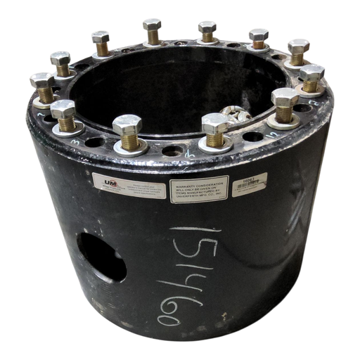 [NTS-151460] 12-Hole 15.5"L FWD Spacer, Black 12-Hole 15.5"L FWD Spacer, Black Fendt 12-hole spacer