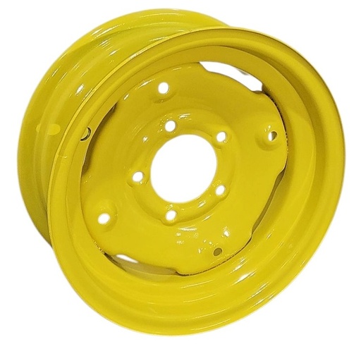 [NTS-151522] 6"W x 15"D, John Deere Yellow 5-Hole Implement