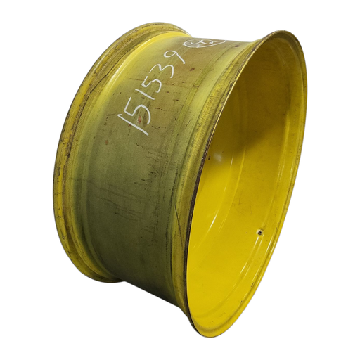 [NTS-151539] 18"W x 42"D, John Deere Yellow 10-Hole Formed Plate