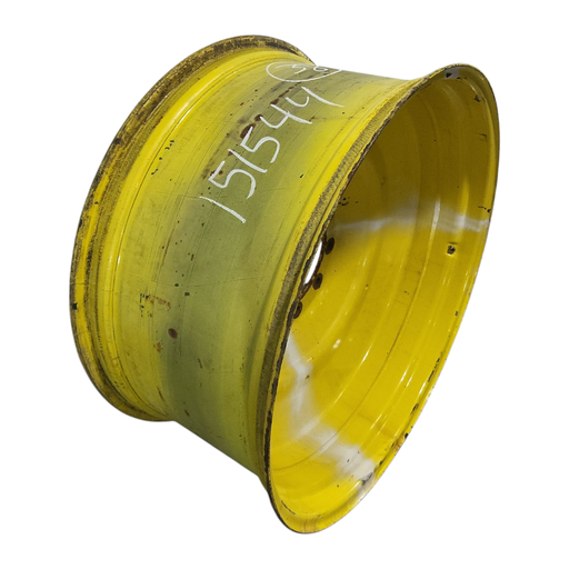 [NTS-151544] 18"W x 38"D, John Deere Yellow 10-Hole Formed Plate
