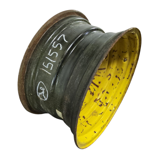 [NTS-151557] 14"W x 26"D, John Deere Yellow 8-Hole Formed Plate , 0.62" Offset