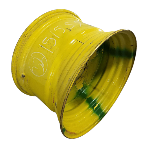 [NTS-151559] 21"W x 32"D, John Deere Yellow 10-Hole Flat Plate , -0.12" Offset