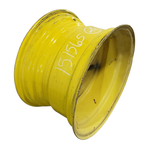 [NTS-151565] 16"W x 26"D, John Deere Yellow 8-Hole Formed Plate , -1.5" Offset