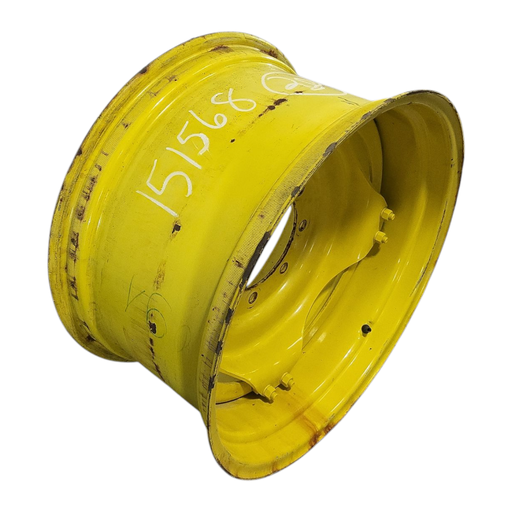 [NTS-151568] 15"W x 28"D, John Deere Yellow 8-Hole Stub Disc (groups of 2 bolts) , 1.88" Offset