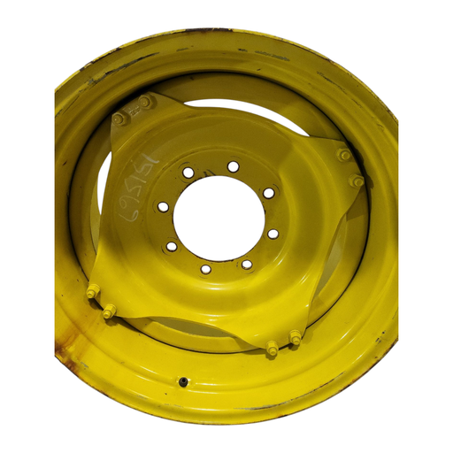 [NTS-151569] 8-Hole Stub Disc (groups of 2 bolts) Center for 28" Rim, John Deere Yellow