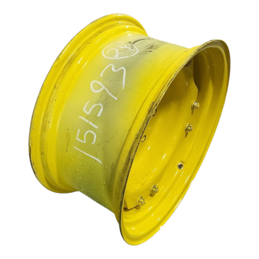 [NTS-151593] 12"W x 24"D, John Deere Yellow 8-Hole Waffle Wheel (Groups of 2 bolts) 12"W x 24"D, John Deere Yellow 8-Hole Waffle Wheel (Groups of 2 bolts)