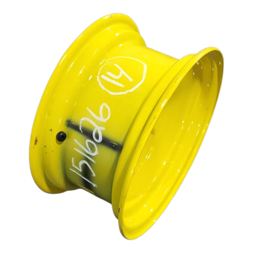 [NTS-151626] 7"W x 14"D, John Deere Yellow 6-Hole Implement , 1.62" Offset