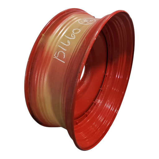 [NTS-151660] 16"W x 46"D, Fendt/Agco Red 16-Hole Stub Disc , 0.88" Offset