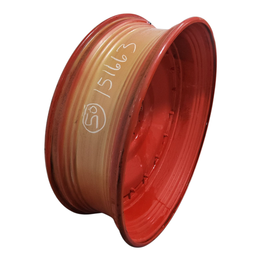 [NTS-151663] 15"W x 50"D, Fendt/Agco Red 16-Hole Stub Disc , 3.25" Offset