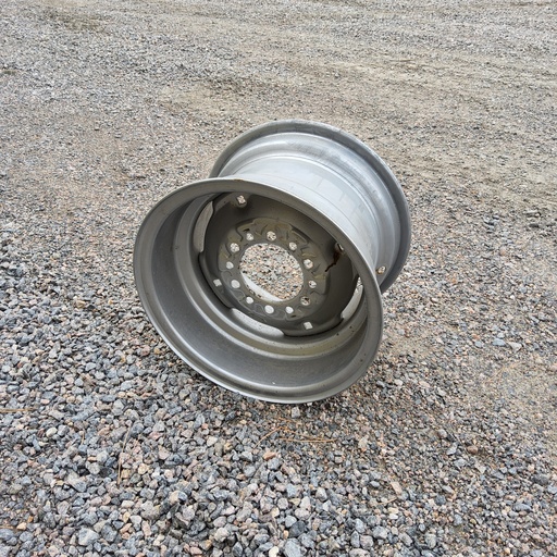 [NTS-151813] 10"W x 15"D, Case IH Silver Mist 6-Hole Flat Plate , 1.75" Offset