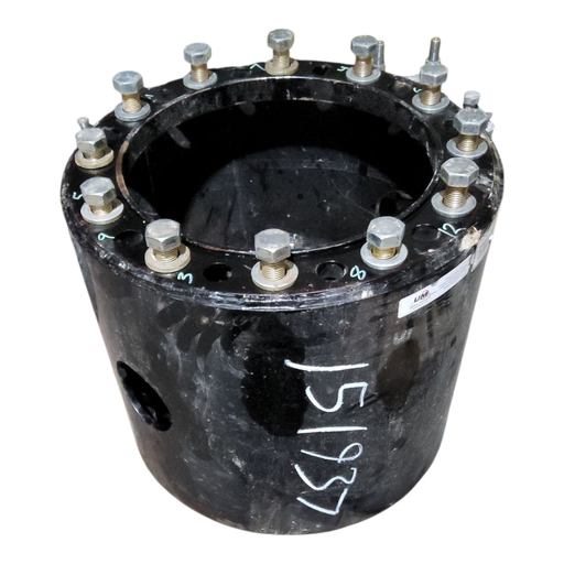 [NTS-151937] 12-Hole 17.75"L Hub Extension, Black 12-Hole 17.75"L Hub Extension, Black Spacers BLK 17.75