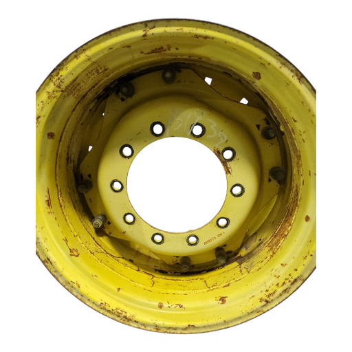 [NTS-151939] 10-Hole Waffle Wheel (Groups of 2 bolts) Center for 28"-30" Rim, John Deere Yellow 10-Hole Waffle Wheel (Groups of 2 bolts) Center for 28"-30" Rim, John Deere Yellow Waffle Groups of 2 JD 10 on 13