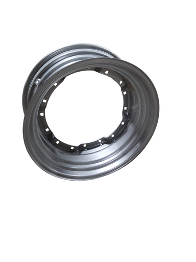 [NTS-151988(SIS)] 13"W x 30"D, Case IH Silver Mist 8-Hole Waffle Wheel (Groups of 3 bolts)