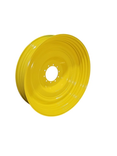 [NTS-151998] 12"W x 50"D, John Deere Yellow 10-Hole Formed Plate
