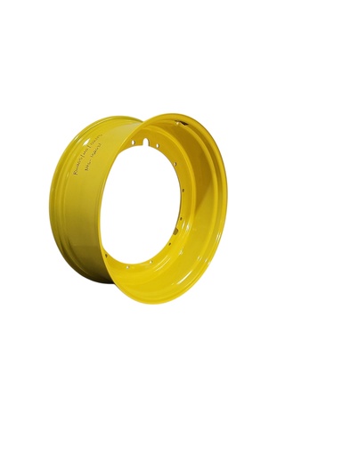 [NTS-152031] 16"W x 42"D, John Deere Yellow 12-Hole Stub Disc , -3.25" Offset