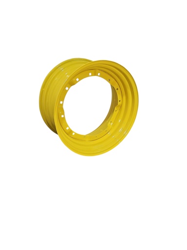 [NTS-152155] 15"W x 30"D, John Deere Yellow 8-Hole Waffle Wheel (Groups of 3 bolts)